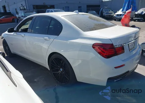 2014 BMW 740I z USA, uszkodzony, nr VIN WBAYA6C55ED144618